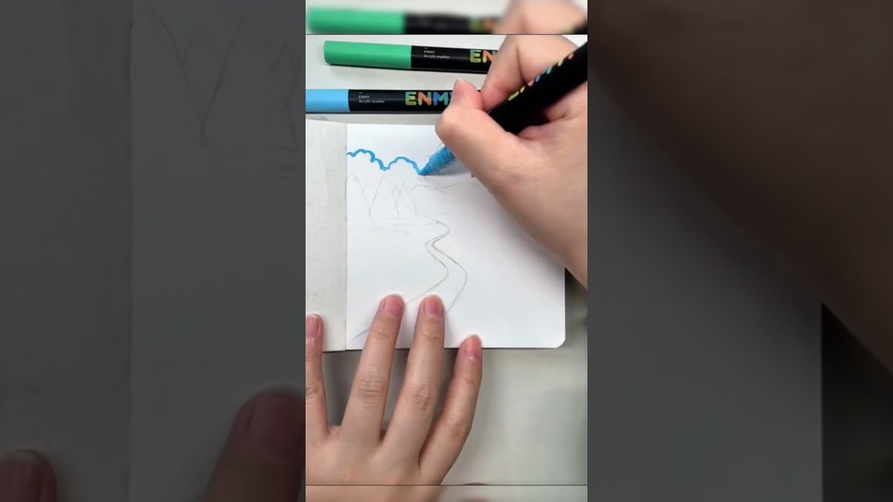 Don’t Skip! This Peaceful Nature Painting Is Beautiful ✨| 