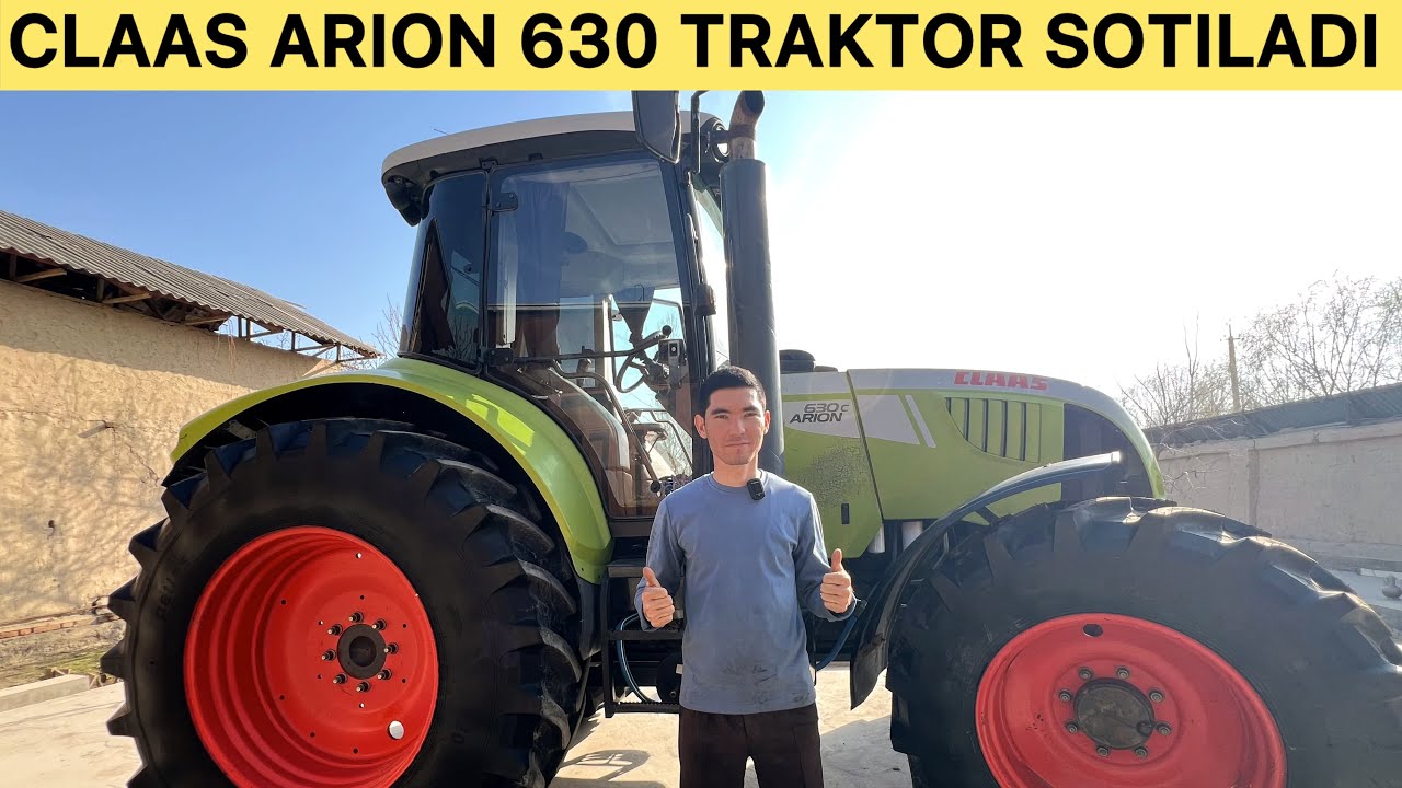 CLAAS ARION 630 TRAKTOR SOTILADI ISHGA TAYOR ARZON NARXLARDA YIL.2026 Qobil uz