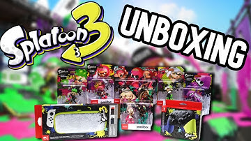 Ultimate Splatoon 3 Unboxing | all amiibo