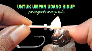 Rangkaian pancing dasaran umpan udang hidup | paling ampuh by Fatamorgana Fishing 13,169 views 1 year ago 8 minutes, 38 seconds