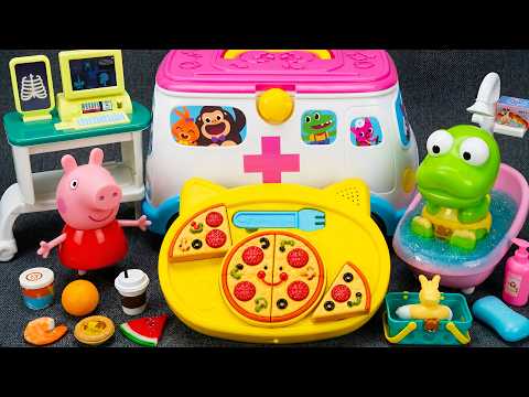 21 Minutes Satisfying with Pororo Bath & Toilet Toys Unboxing | Bunny Unboxing