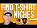 5 Ways To Find Niches For T-Shirt Design