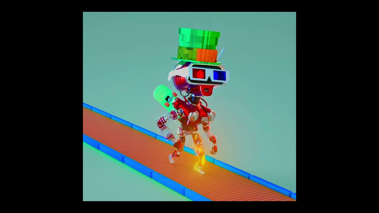 Forgebyte: Walking Glitch Transforms Into Pixel Perfection! 🎮 