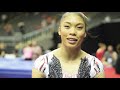 Gabby Perea Finished Strong in Day 1, Upgraded Last Pass on Floor | 2019 US Gym Championships