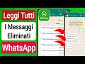 Come leggere i messaggi eliminati su WhatsApp (2023) | Vedi Messaggi eliminati su Whatsapp