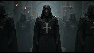 Templars Chanting in the Shadow of the Cathedral