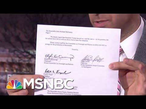 Dems Subpoena Trump WH In Impeachment Escalation | The Beat With Ari Melber | MSNBC