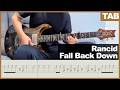 【TAB】Rancid - Fall Back Down [GUITAR COVER] [INSTRUMENTAL COVER] by Yuuki-T