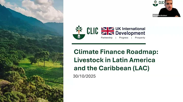 Pathways to COP: Climate Finance for Sustainable Livestock in Latin America and the Caribbean