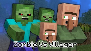 Zombie Vs Villager - Minecraft Animation Movie