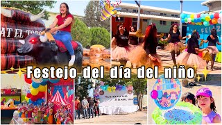 FESTEJOdel día del NIÑOen el CUARTELMILITAR‍♀/ baile en la escuela de las bendis