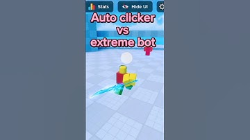 Auto clicker vs extreme bot in blade ball #subscribe #mobile #roblox
