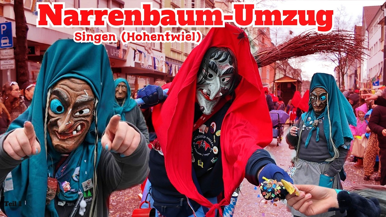 Narrenbaum-Umzug Singen (Hohentwiel) 2026 | Schmutziger Donnerstag
