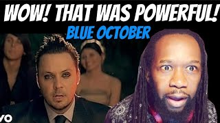 BLUE OCTOBER Hate Me REACTION - A powerful song about mental health - First time hearing