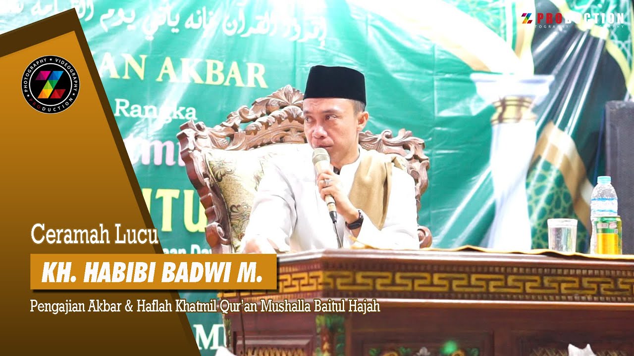 Pengajian Umum & Haflah Khatmil Qur'an KH. HABIBI BADWI MUSLIM Mushalla BAITUL HAJAH Blumbang