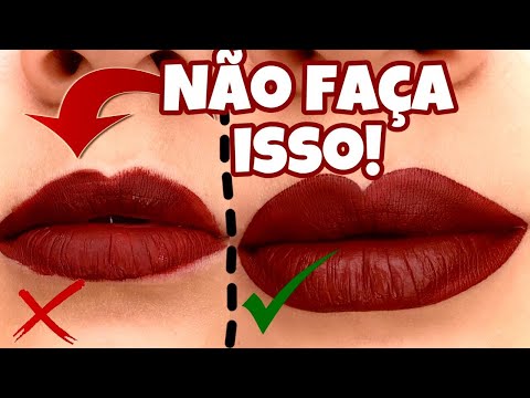 COMO PASSAR O BATOM PERFEITO | Samara Aguiar