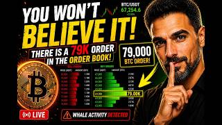 🔴 LIVE: This 79K BTC Order Changes Everything?