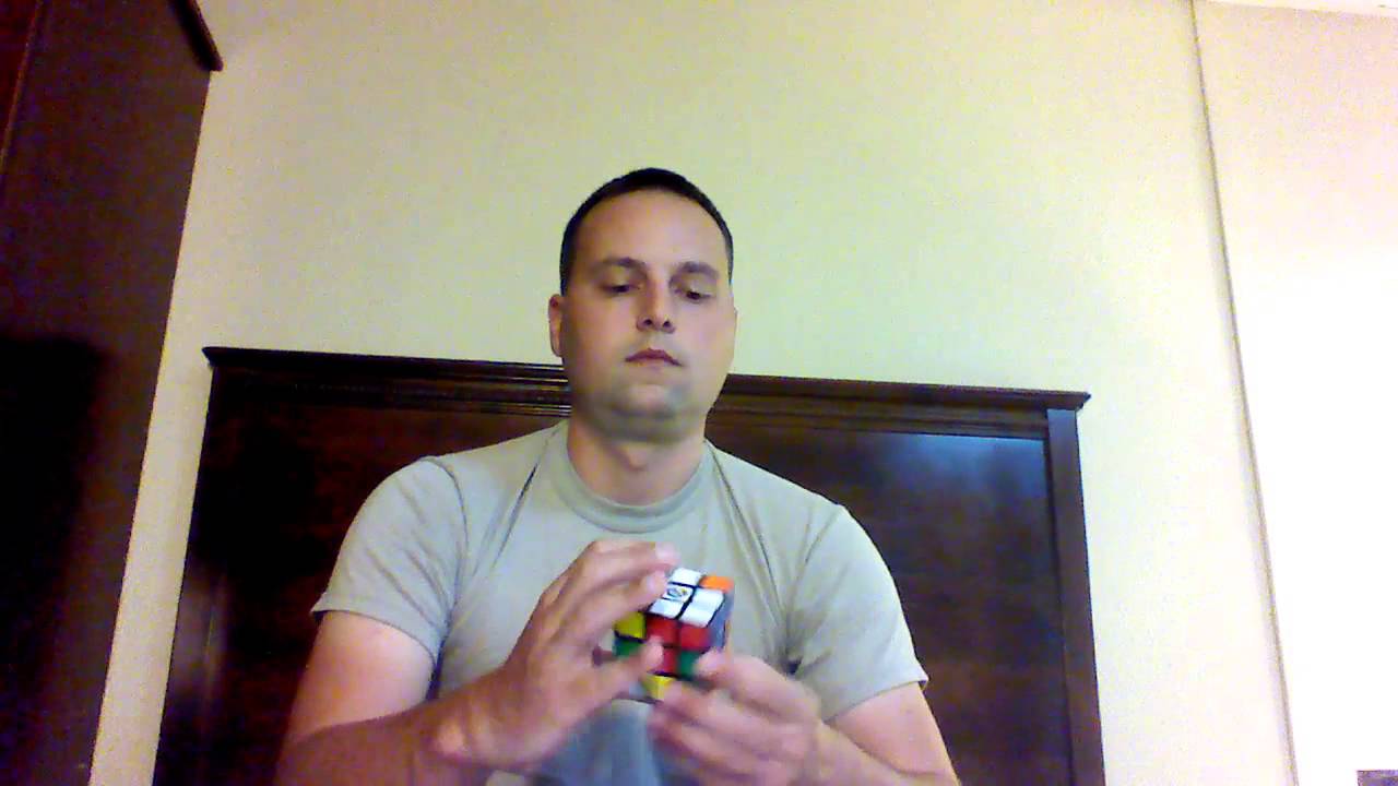 Virtual rubik's cube picture