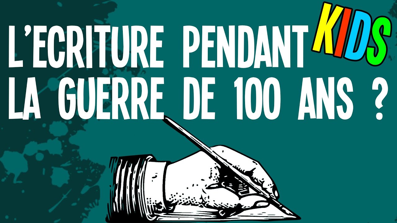 fright night L'écriture pendant la guerre de cent ans - Question Histoire Kids #5
