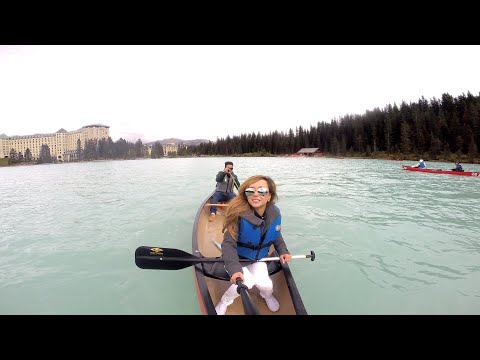 Video: Siklus Pasangan Ini Berkeliling Canadian Rockies Sambil Menarik Kayak