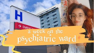 a week in the psych ward | bpd diaries