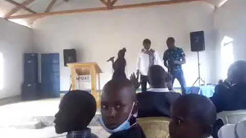 Juliana Kim performing NO ULA YESU @ AIC MISEKE