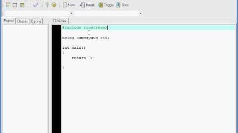 C++ Basics Tutorial 1: Your first program