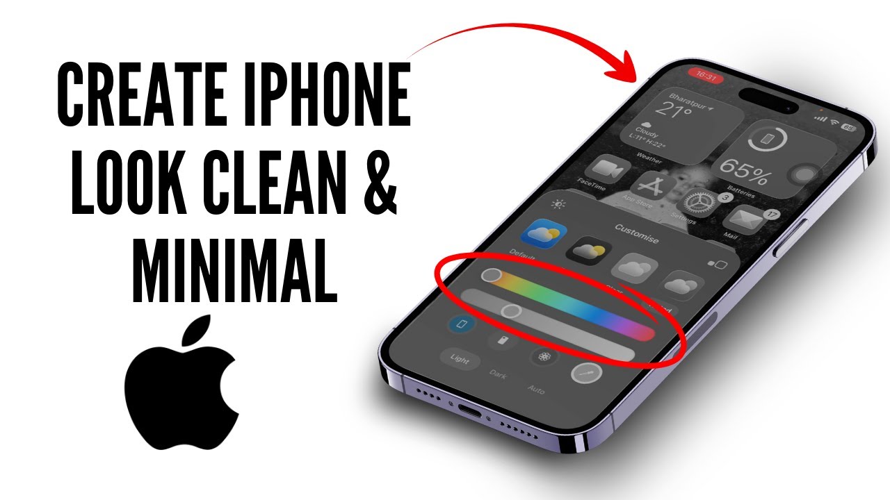 How to Make Your iPhone Look Clean & Minimal - YouTube