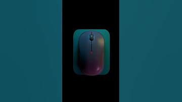 Computer mouse in blender 3D!! #blender3d #fypviral #modeling3d #aesthetic #mouse #mousegaming