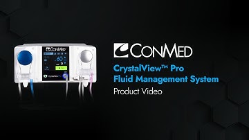 CrystalView™ Pro Fluid Managment System - CONMED Product Video