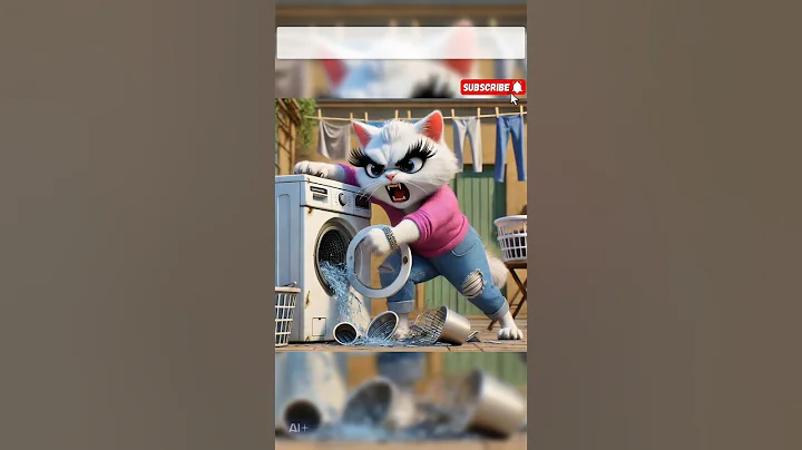 Video 11480111: cats catlover cutecat funny, cutecat catlover funny cartoon, cats catlover cute funny, cat washing