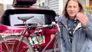 Allen Rear Bike Rack Review - hitch mounted,