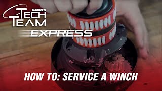 How to Service a Harken Winch  ||  Tech Team Express