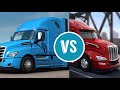 Freightliner vs Peterbilt - which do I prefer at Prime Inc and why?