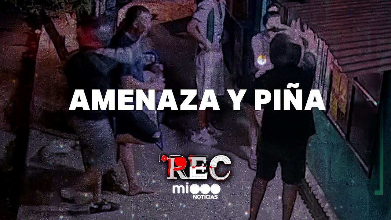 AMENAZA Y PIÑA - SE TIRA DE LA MOTO - #REC