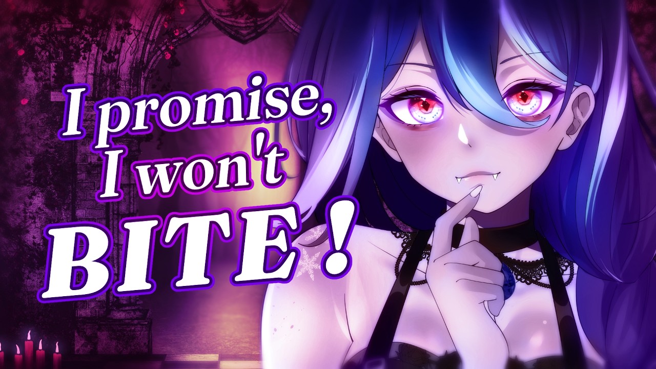 Your Goth Girlfriend Admits She Is Secretly A Vampire [F4M] [Confession] [Cuddling] [Kissing]