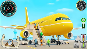 Flight Airplane City Pilot Simulator - Plane Boeing Emergency Landing - Android Gameplay