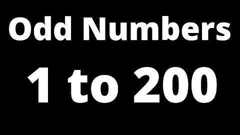 V-02|odd numbers 1 to 200|odd number 1-200 |list of odd numbers from 1-200|odd numbers between 1-200