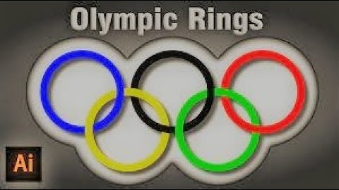 How to make Olympic ring ||Adobe illustrator||Shape Builder||The Knowledge by H Abdul Majid