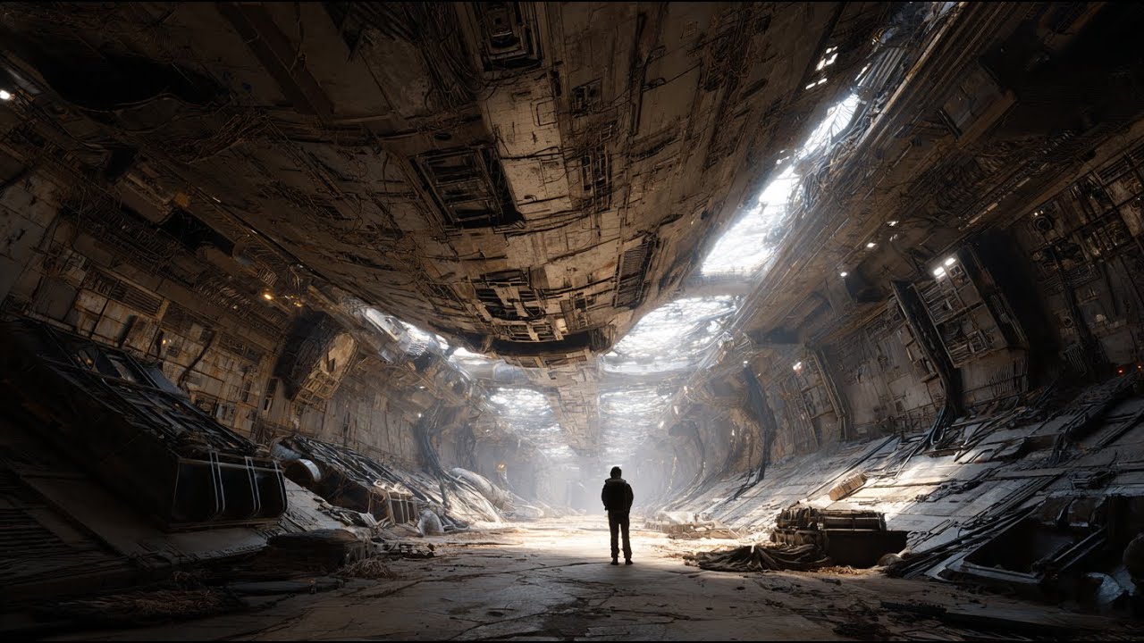 Lost Alien Starship Adrift for 2,000 Years Until a Human Tourist Starts It with a Lollipop Stick...