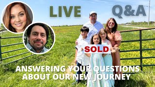 WHATS HAPPENING RIGHT NOW AND WHATS NEXT LIVE Q & A