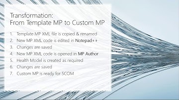 MP Authoring Quick and Dirty