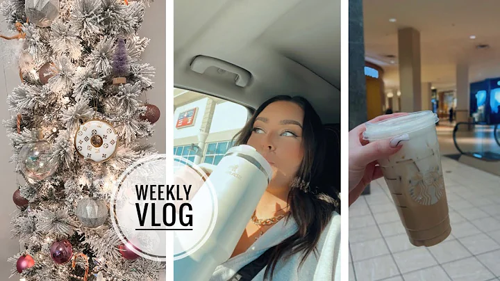 WEEKLY VLOG | CHRISTMAS SHOPPING | CLEANING + PACK...
