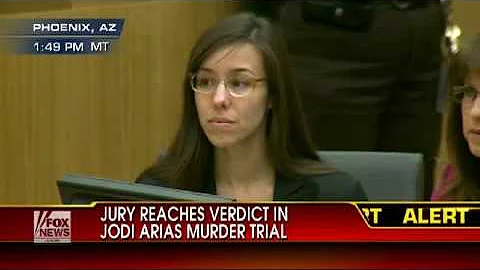 Watch Jodi Arias' reaction as guilty verdict is read