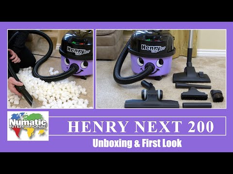 Numatic HVN204 Henry Next Lavender Vacuum Cleaner Unboxing & First Look