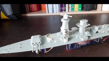 1/350 ﻿admiral Graf Spee test -1