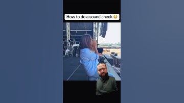 HOW TO DO A PROPER SOUND CHECK 📣 #shorts #vocals #singer