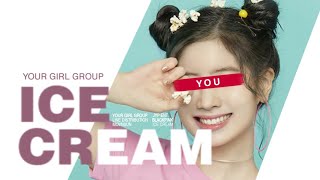 YOUR GIRL GROUP (6 Members) 「Ice Cream remix by ReVel Mixes」— original by BLACKPINK (블랙핑크) • with LD