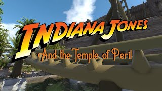 Indiana Jones and the Temple of Peril || Intamin Multidimensional Coaster || No Limits 2