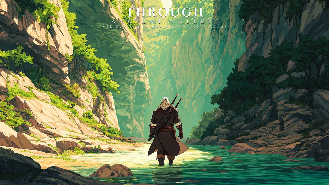 Through Ancient Valleys | Medieval Music For Relaxation & Focus